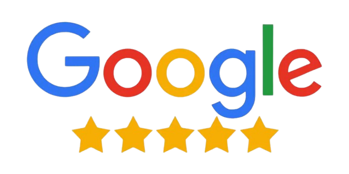 5-star rating on Google